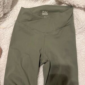 Pacsun sage green flare leggings